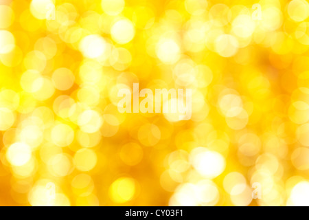 Résumé fond de Noël de la chaîne d'argent et d'or Banque D'Images