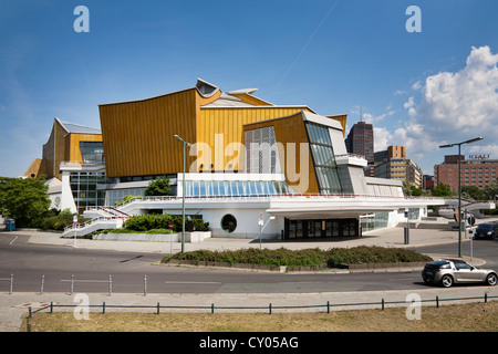 Berliner Philharmonie, l'Orchestre Philharmonique de Berlin, forum culturel, Kulturforum, quartier Tiergarten, Berlin Banque D'Images