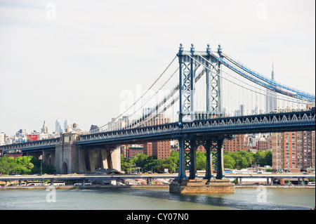 Pont de Manhattan, Manhattan, New York, USA Banque D'Images
