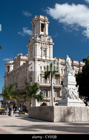 Palacio del Centro Asturiano, Centro Habana et Prado, La Havane, La Havane, Cuba, novembre 2011 Banque D'Images