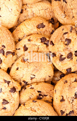 Les cookies au chocolat Banque D'Images