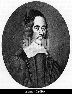 GEORGE HERBERT (1593-1633) poète anglais né en gallois et prêtre Anglican Banque D'Images