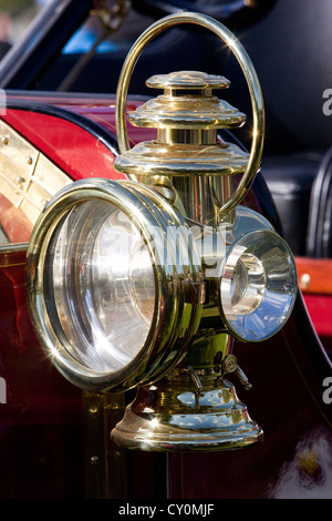 Lumière Lampe Voiture Stanley à vapeur Banque D'Images