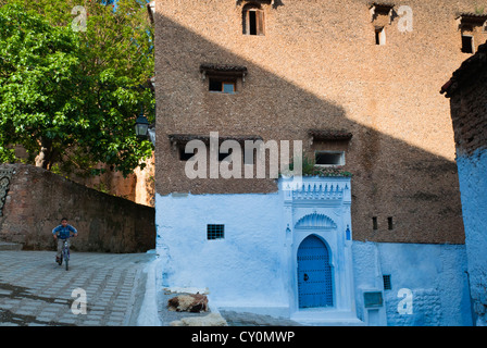 Chefchaouen (Chaouen), Tangeri-Tetouan Région, Rif, Maroc, Afrique du Nord, Afrique Banque D'Images