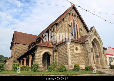 St Michael's et tous les anges l'Église anglicane, Sandakan Heritage Trail, Sandakan, Sabah, Bornéo, Malaisie, en Asie du sud-est Banque D'Images