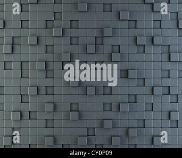 3D render of abstract fort background Banque D'Images