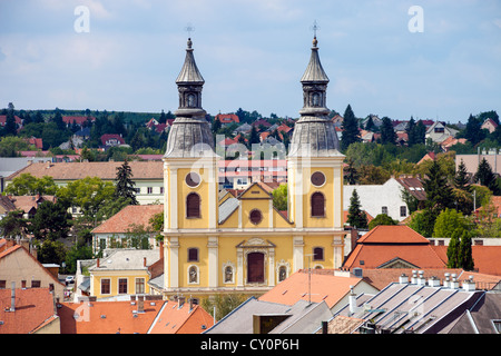 L'Église cistercienne à Eger, Hongrie. Banque D'Images