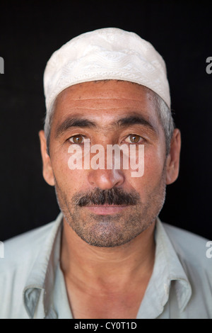 Le portrait de civils à Kunduz, Afghanistan Banque D'Images