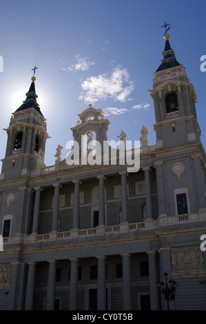 Cathédrale de l'Almudena à Madrid, Espagne Banque D'Images