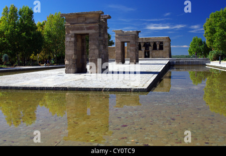 Templo de Debod, Madrid Banque D'Images