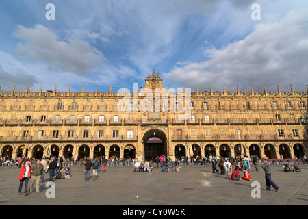 Plaza Mayor, Salamanque, Espagne, Europe Banque D'Images