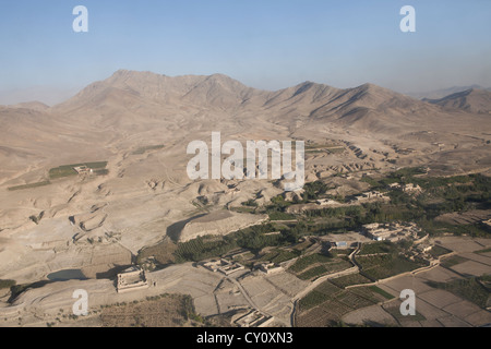 Village en Afghanistan Banque D'Images