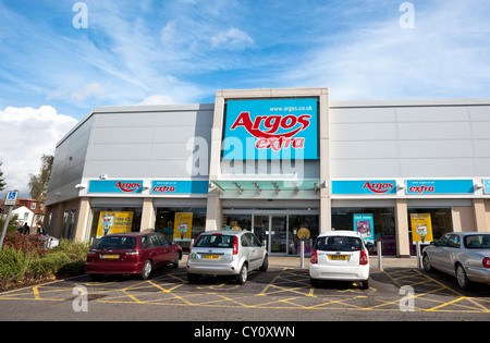 Magasin Argos, 25 Boulevard Shopping Park, Borehamwood, Hertfordshire WD6 4PR, England, UK Banque D'Images