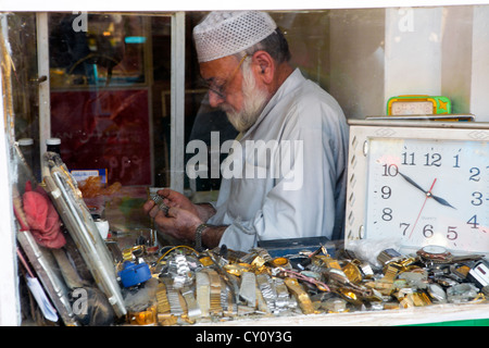 Bazar au centre-ville de la ville de Kunduz, Afghanistan Banque D'Images