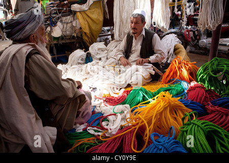 Bazar au centre-ville de la ville de Kunduz, Afghanistan Banque D'Images