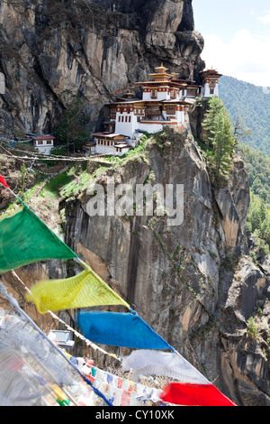 Taktshang monastère palphug Banque D'Images