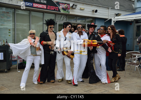 Elvis week-end à Porthcawl 2012 Banque D'Images