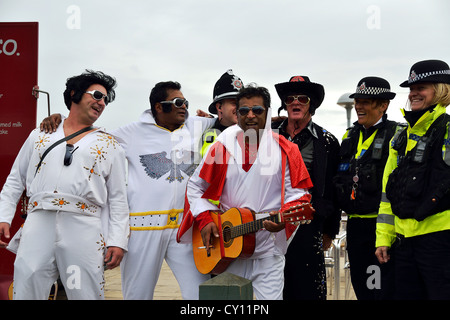 Elvis week-end à Porthcawl 2012 Banque D'Images