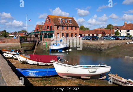 Emsworth Harbour, partie de Chichester Harbour le Hampshire, au Royaume-Uni Banque D'Images