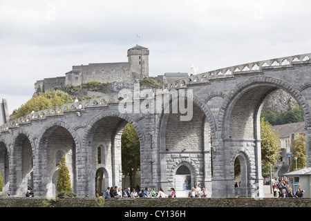 Pyrénées, Lourdes, lieu de pèlerinage Banque D'Images