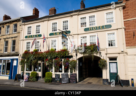 Devizes est une ville de marché dans le Wiltshire angleterre célèbre pour la brasserie Wadworth et la proximité du canal de Kennet et Avon. Banque D'Images