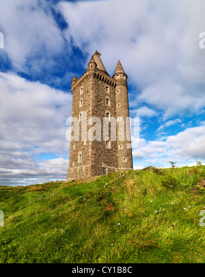 La tour Scrabo, Irlande du Nord Banque D'Images