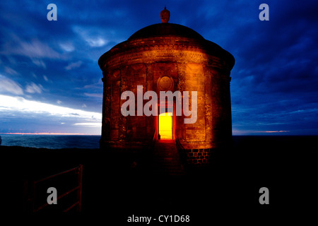 Au camp de la paix, de Mussenden Co. Derry, Irlande du Nord Banque D'Images