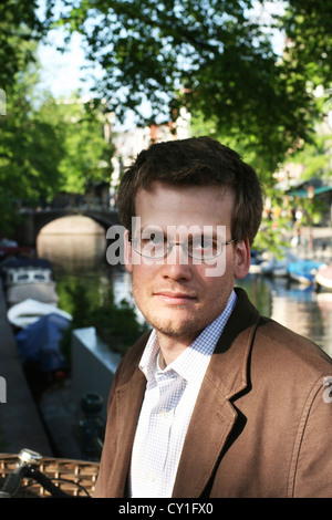 John Green, writerJohn Green, écrivain Banque D'Images