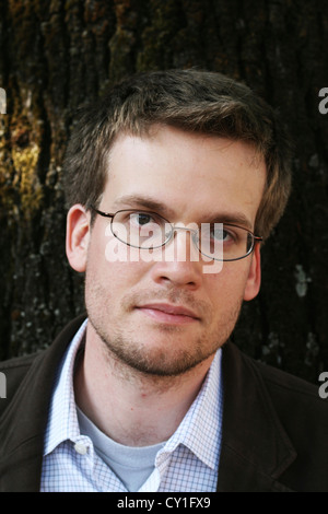 John Green, writerJohn Green, écrivain Banque D'Images