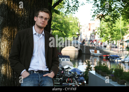 John Green, writerJohn Green, écrivain Banque D'Images