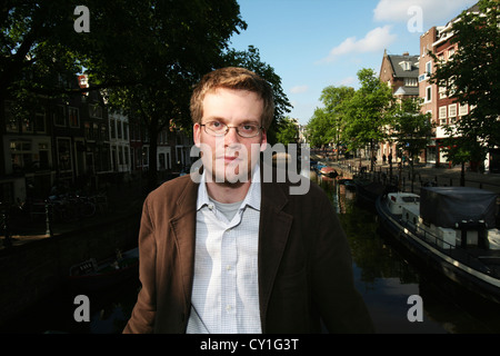 John Green, writerJohn Green, écrivain Banque D'Images