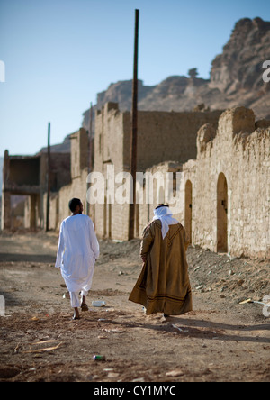 Vieille ville de Al Ula, en Arabie Saoudite Banque D'Images