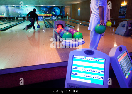 'Strikers' est le premier et seul bowling en afghanistan Banque D'Images