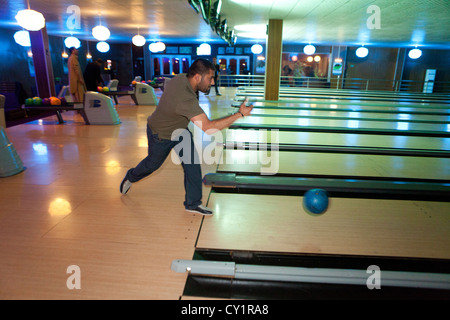 'Strikers' est le premier et seul bowling en afghanistan Banque D'Images