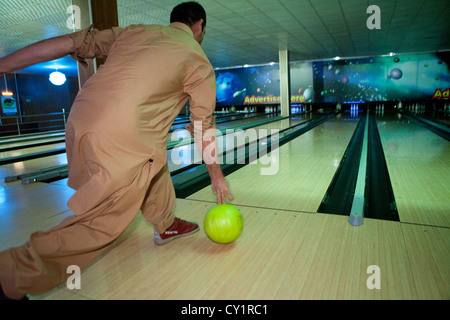 'Strikers' est le premier et seul bowling en afghanistan Banque D'Images