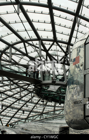 Avion, Hangar 7, Red Bull Salzbourg, Autriche, Europe Banque D'Images