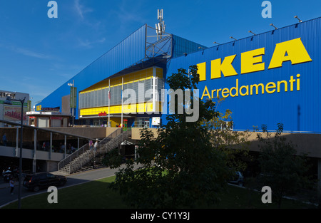 Magasin d'ameublement IKEA direction Rome Banque D'Images