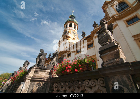 La Loreta baroque à Prague, République Tchèque Banque D'Images