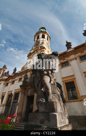 La Loreta baroque à Prague, République Tchèque Banque D'Images