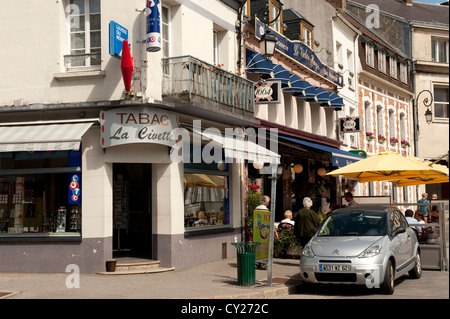 Tabac Café Scène de rue Montreuil France Europe Banque D'Images