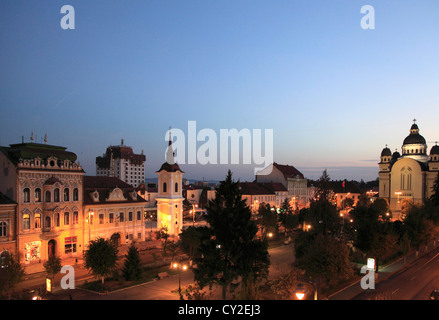 Roumanie, Targu Mures, Piata Trandafirilor, Banque D'Images