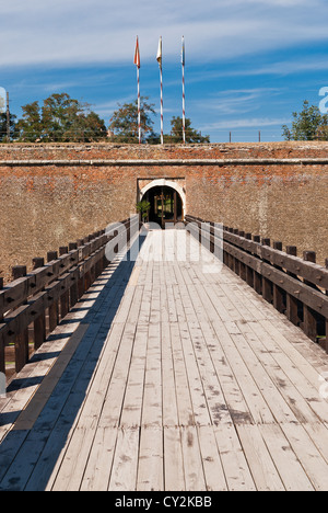 Citadelle Bastion de Alba Iulia Banque D'Images