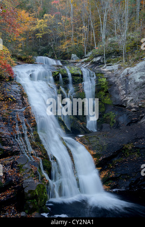 Tellico plains chauve River Falls Wisconsin USA cascades Banque D'Images