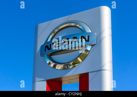 Concessionnaire Nissan, Winter Haven, Central Florida, USA Banque D'Images