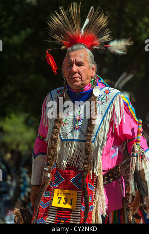 Native American man Chumash Banque D'Images