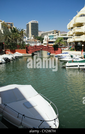 La marina de Benalmadena, Costa del Sol, Espagne Banque D'Images