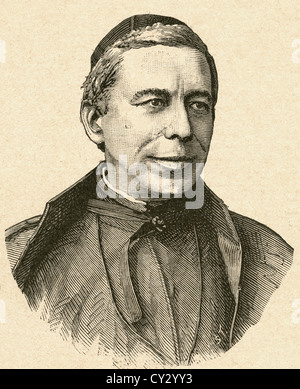 Père Pietro Angelo Secchi, 1818 - 1878. L'astronome italien. Banque D'Images