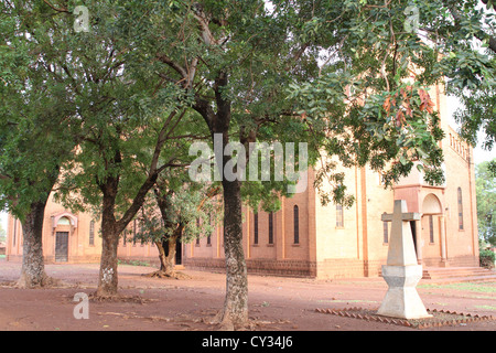 Cathédrale de Saint Mary, à Wau, dans l'ouest de Bahr el Ghazal, au Soudan du Sud Banque D'Images