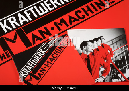 Le Man Machine de Kraftwerk Banque D'Images