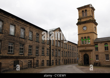 Shaw Lodge Mill à Halifax, West Yorkshire, Angleterre. Banque D'Images